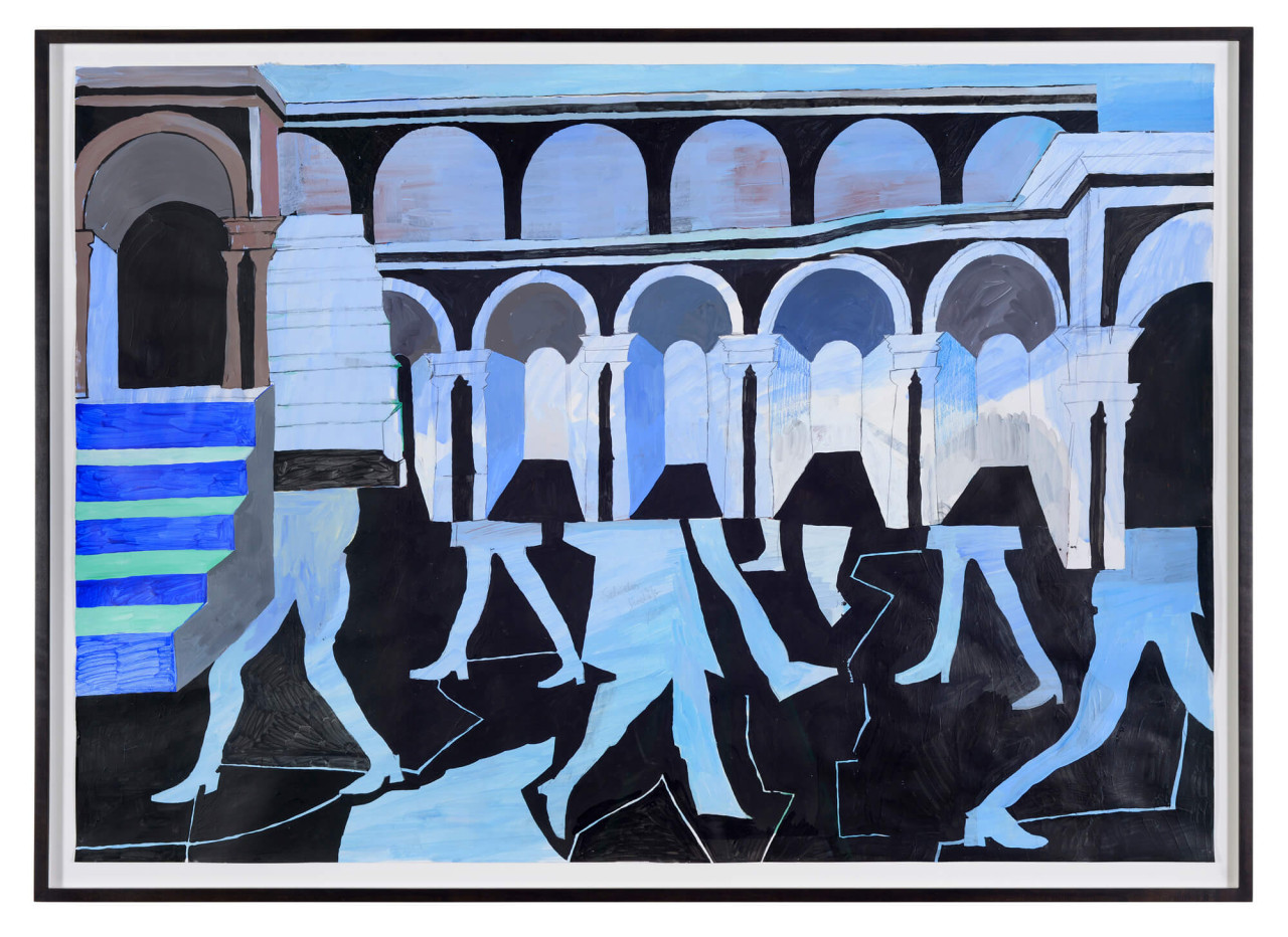 constanze-kerth, den Schatten integrieren, acryl on paper