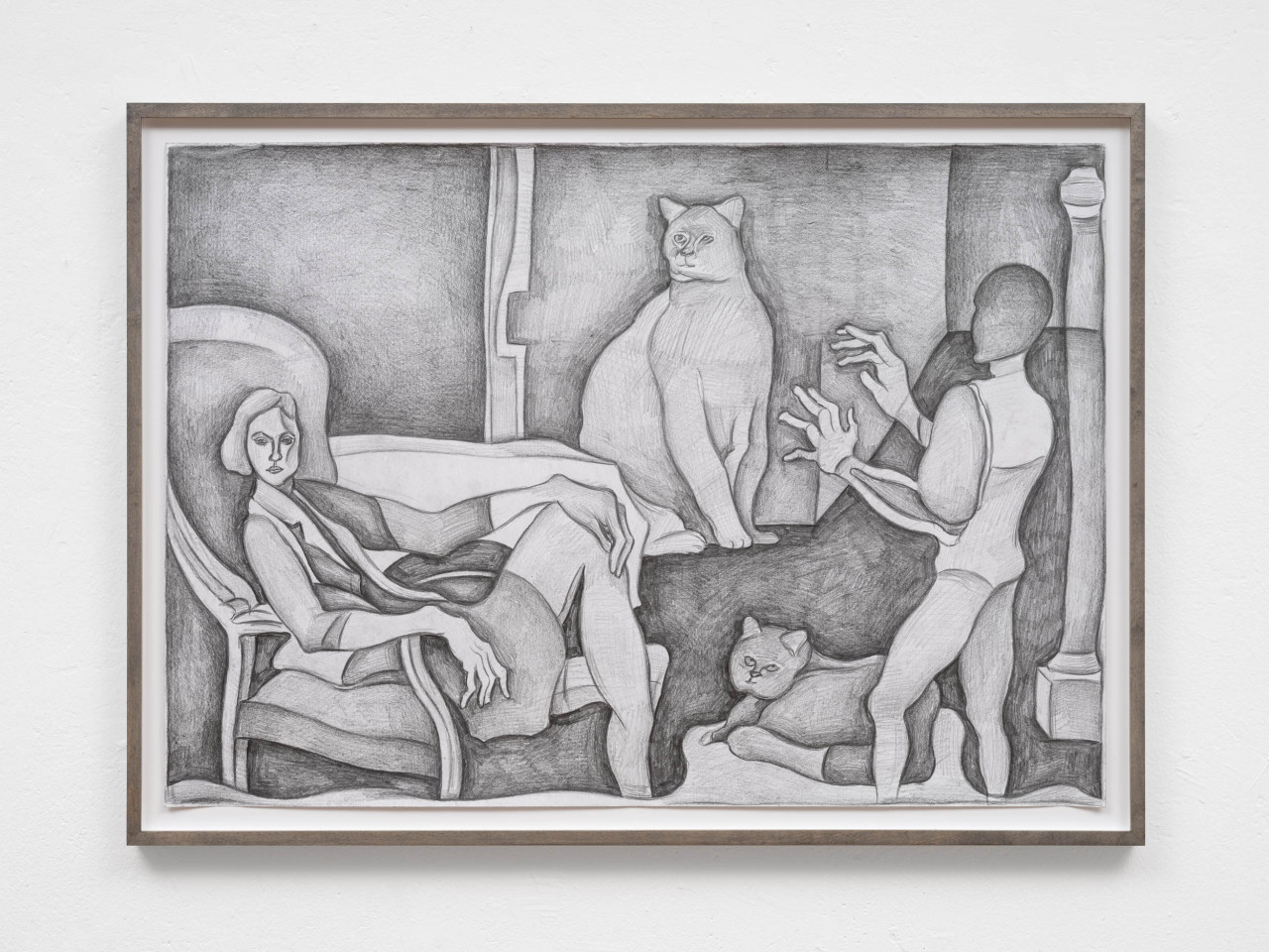 constanze-kerth, drawing, pencil on paper