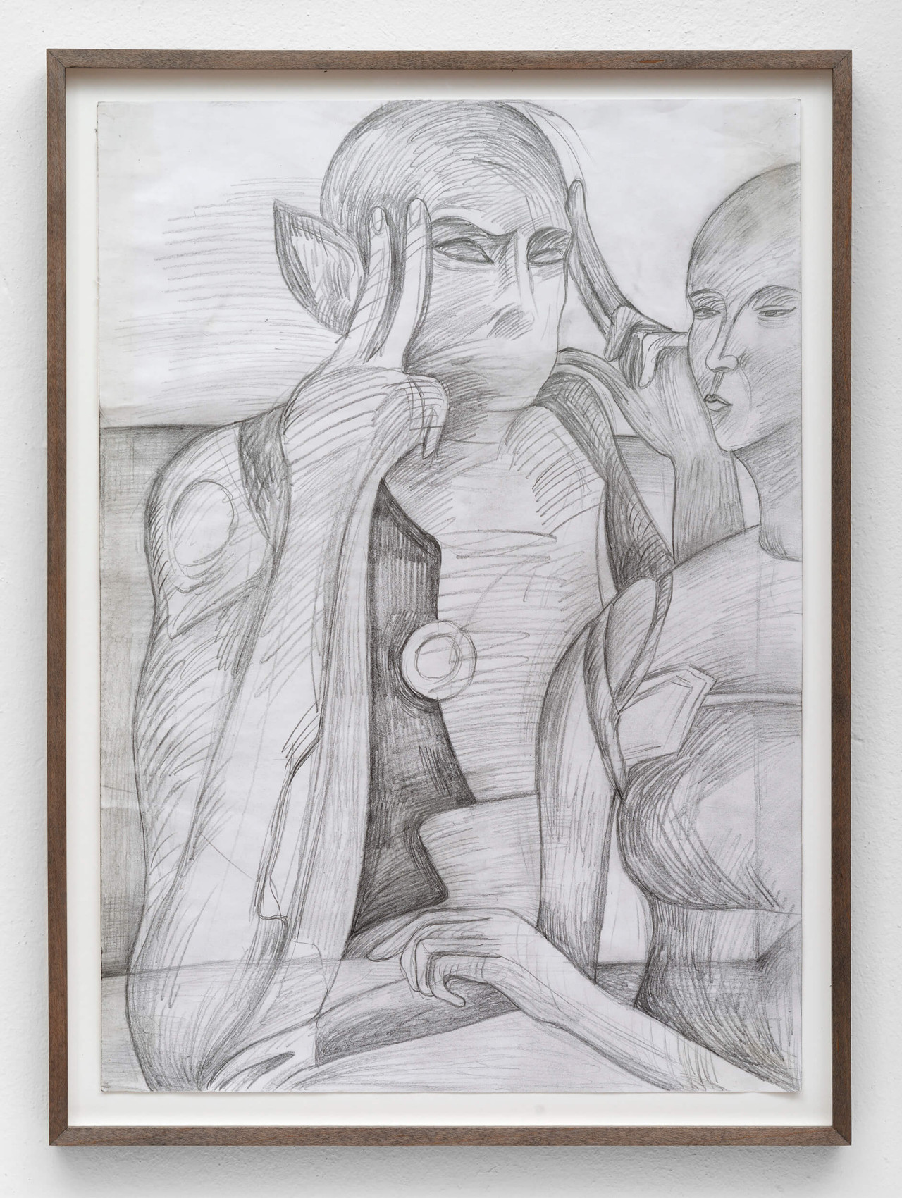 constanze-kerth, drawing, pencil on paper